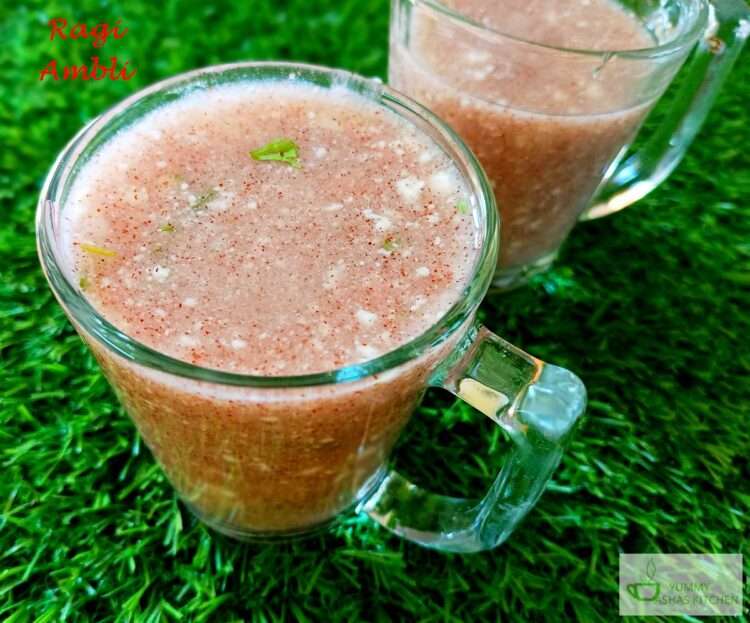 How To Make Ragi Ambali Yummy Ashas Kitchen