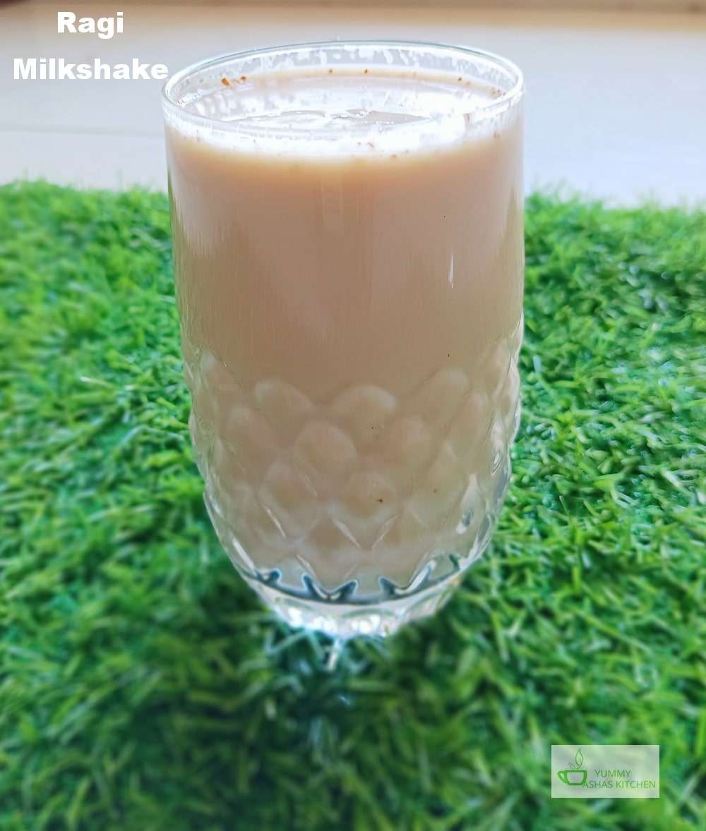 Ragi Milkshake Recipe Yummy Ashas Kitchen