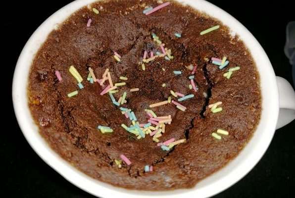 CHOCOLATE RAGI MUG CAKE