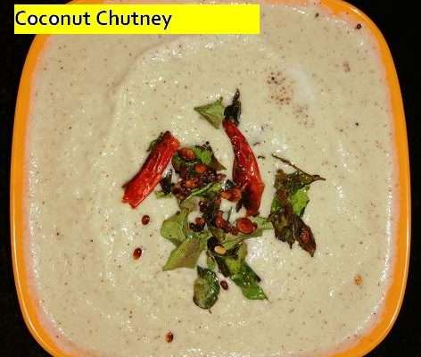 Healthy Coconut Chutney