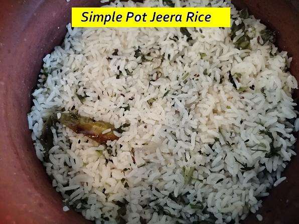 Simple Pot Jeera Rice