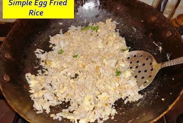 Simple Egg Fried Rice