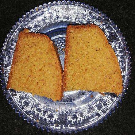 Healthy Wheat Orange Cake