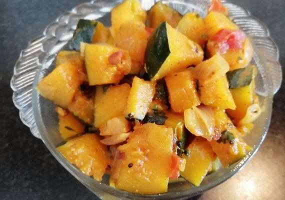 Healthy Pumpkin Palya/Side dish