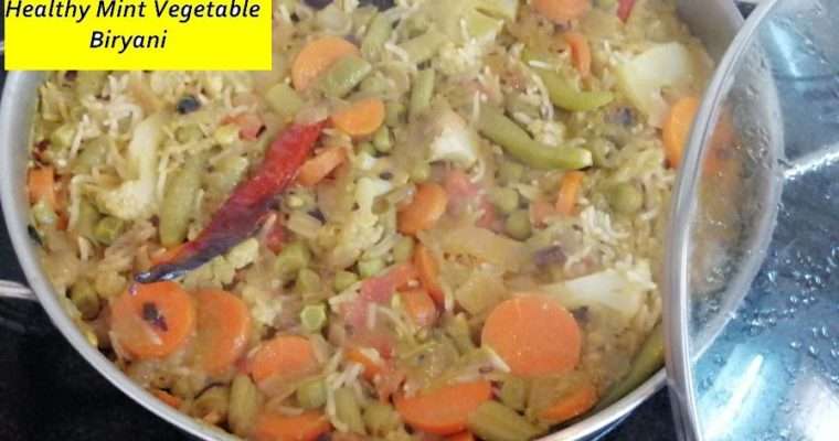 Healthy Mint Vegetable Rice