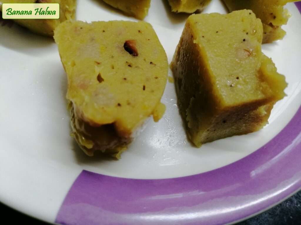 Delicious Banana Halwa