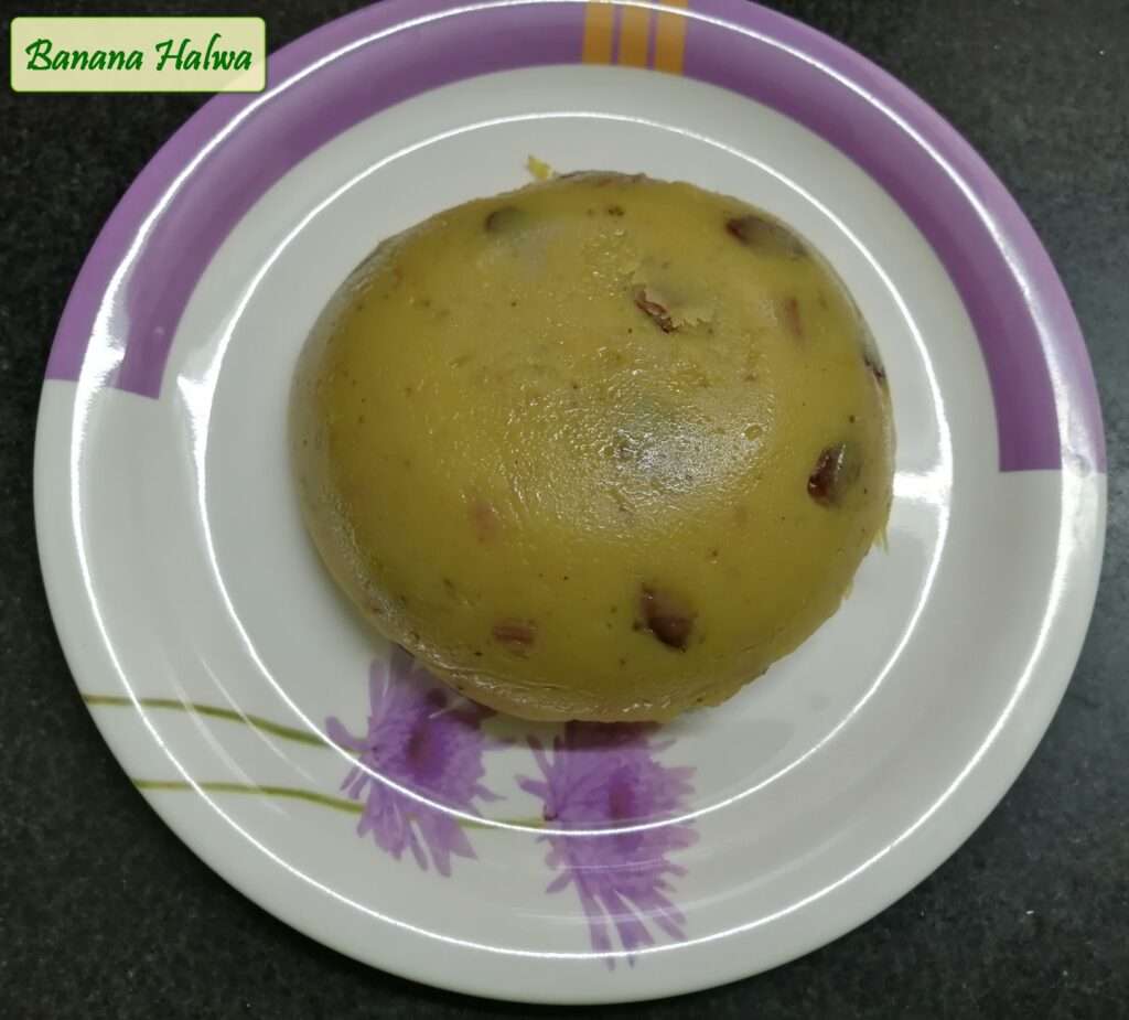 Delicious Banana Halwa