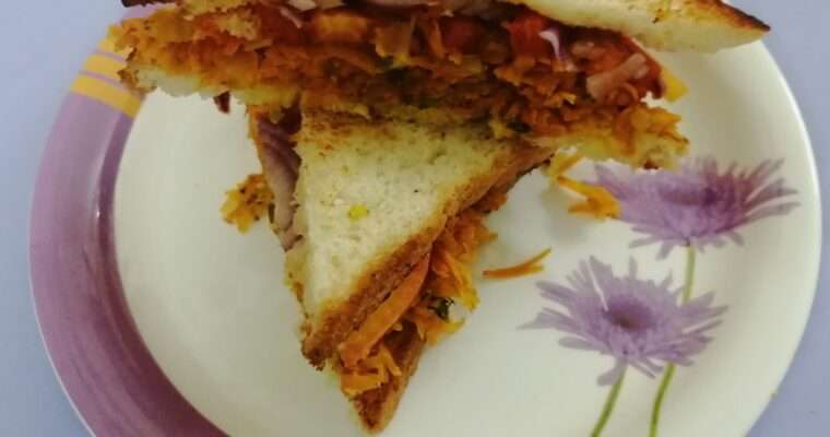 Carrot Bread Sandwich