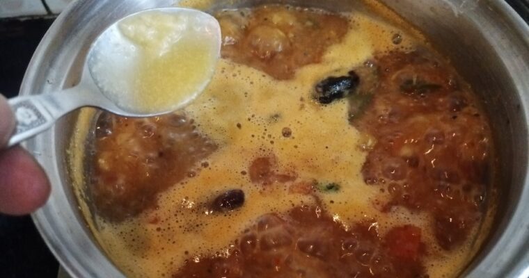 Mysore Rasam/Toor dal Rasam