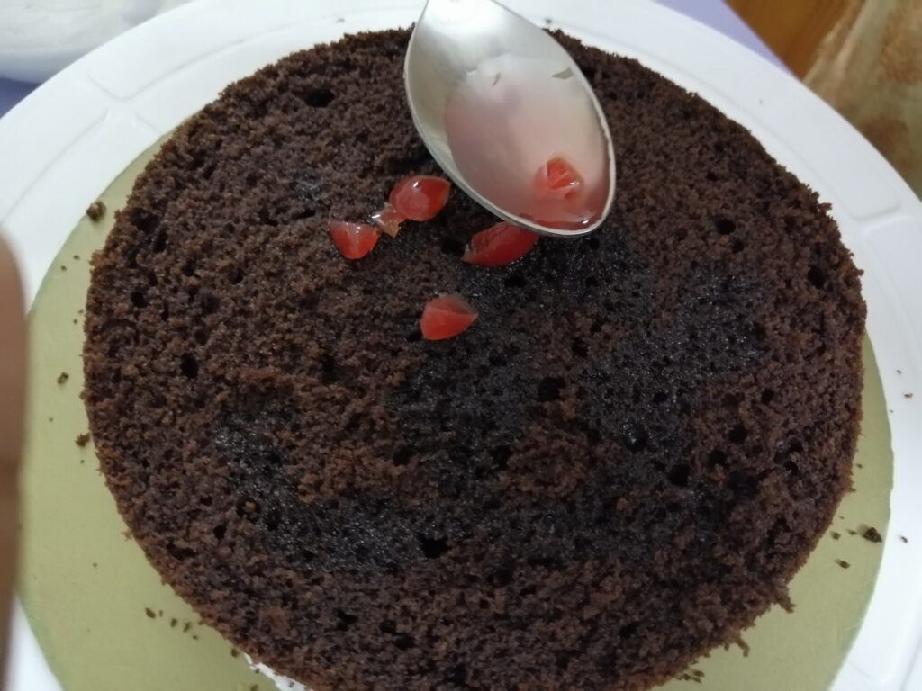 Eggless black forest cake24