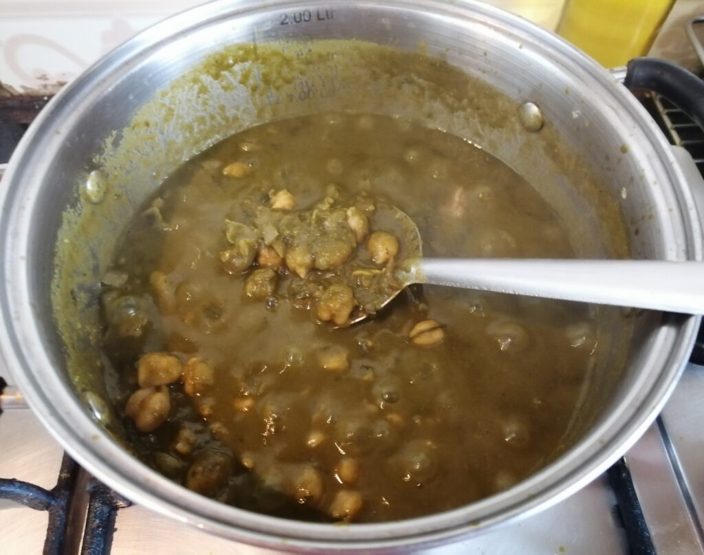 Palak Channa