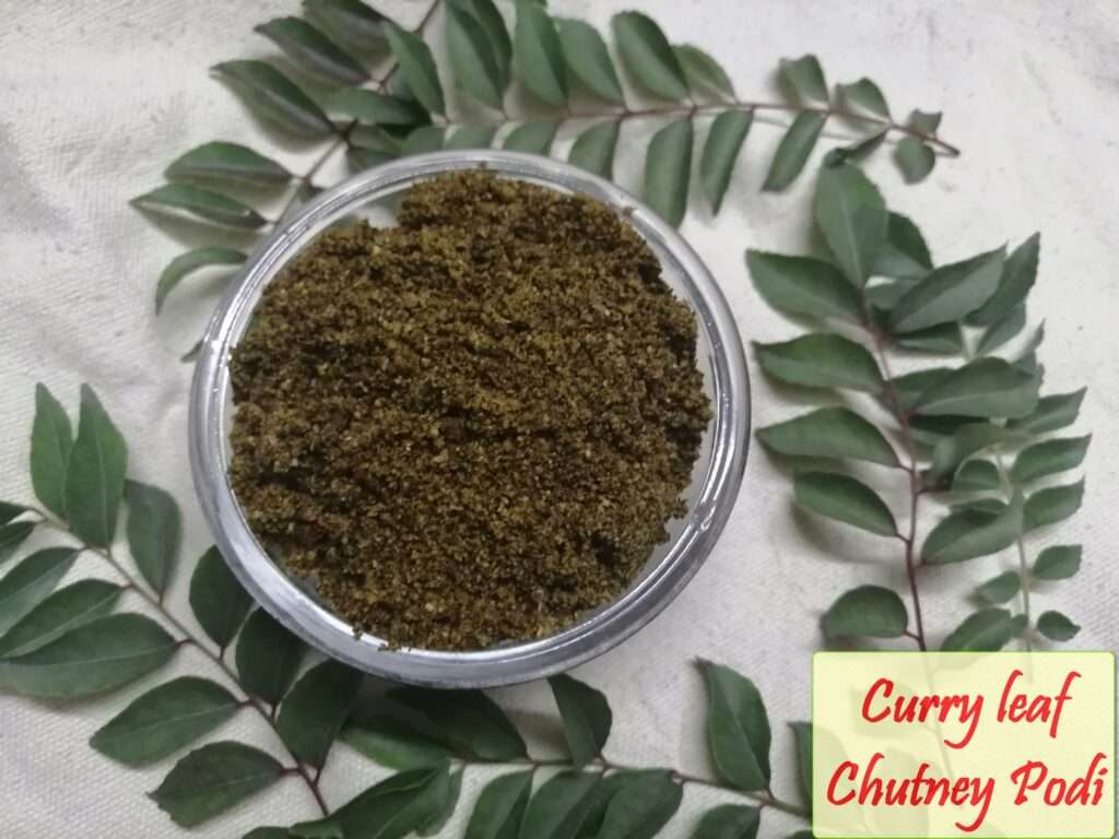 curry leaf podi13