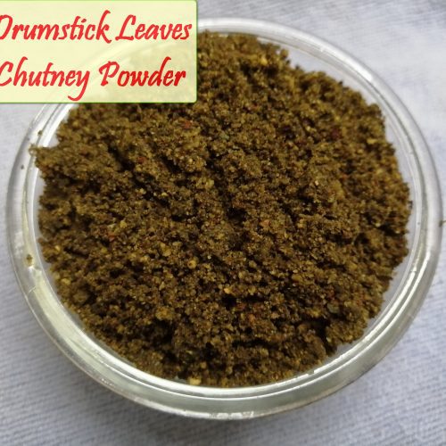 Drumstick leaves chutney powder11