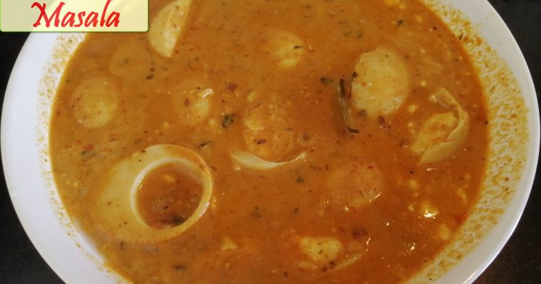 Creamy Egg Butter Masala