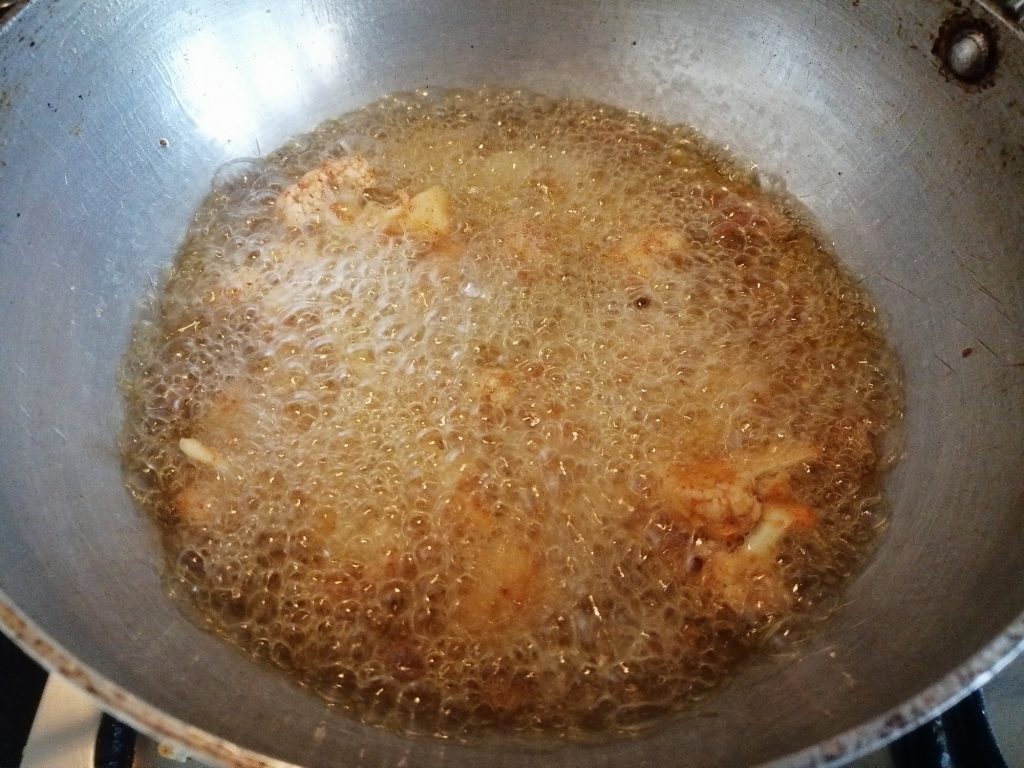 Crispy Cauliflower fry