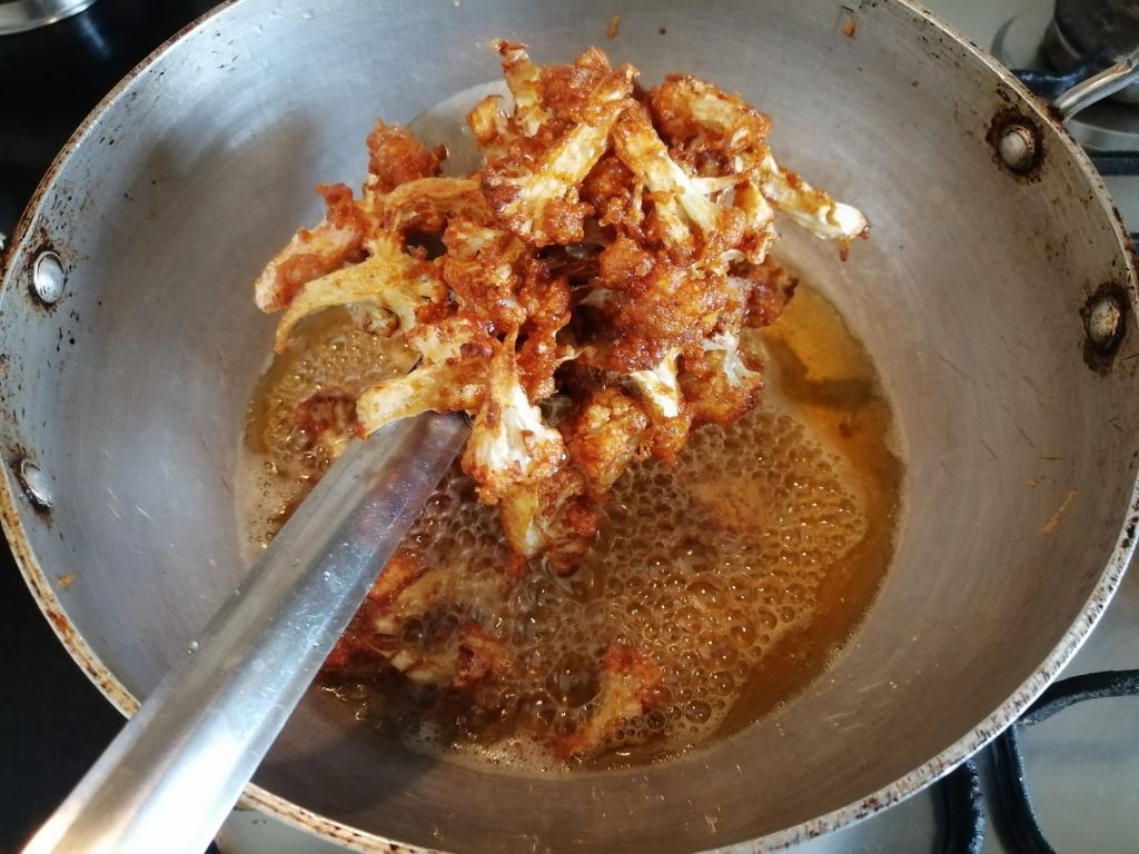 Crispy Cauliflower fry