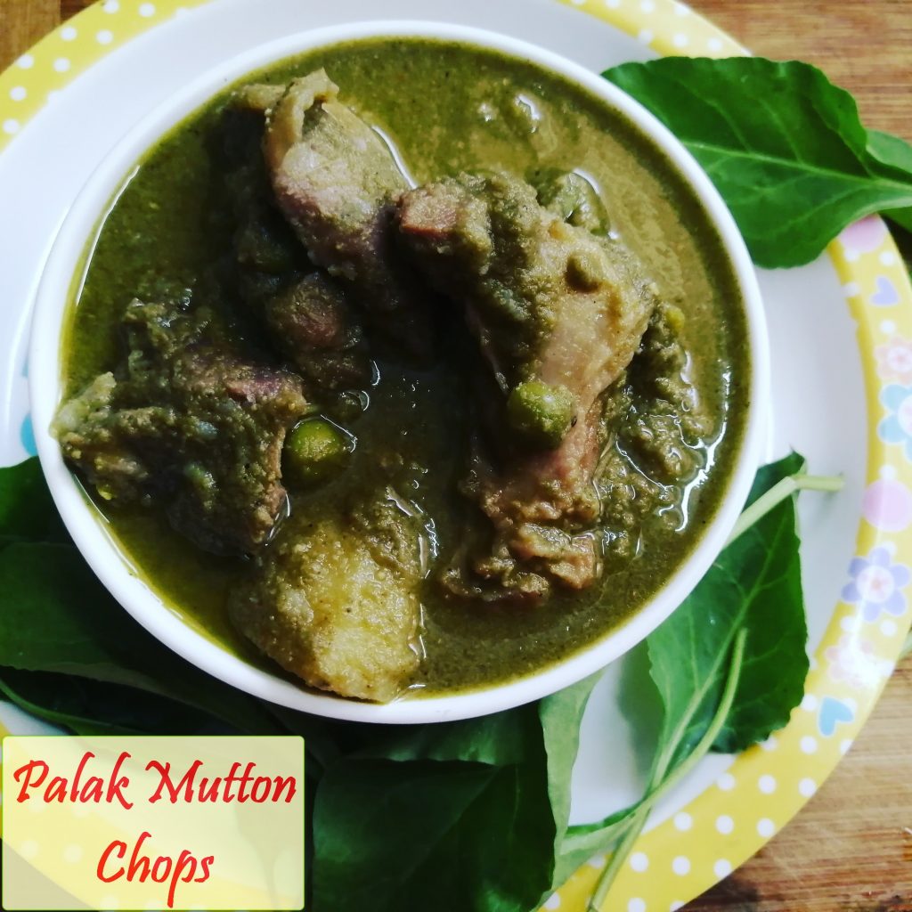 Palak Mutton Chops