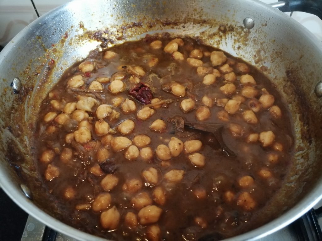 Kabuli channa biryani