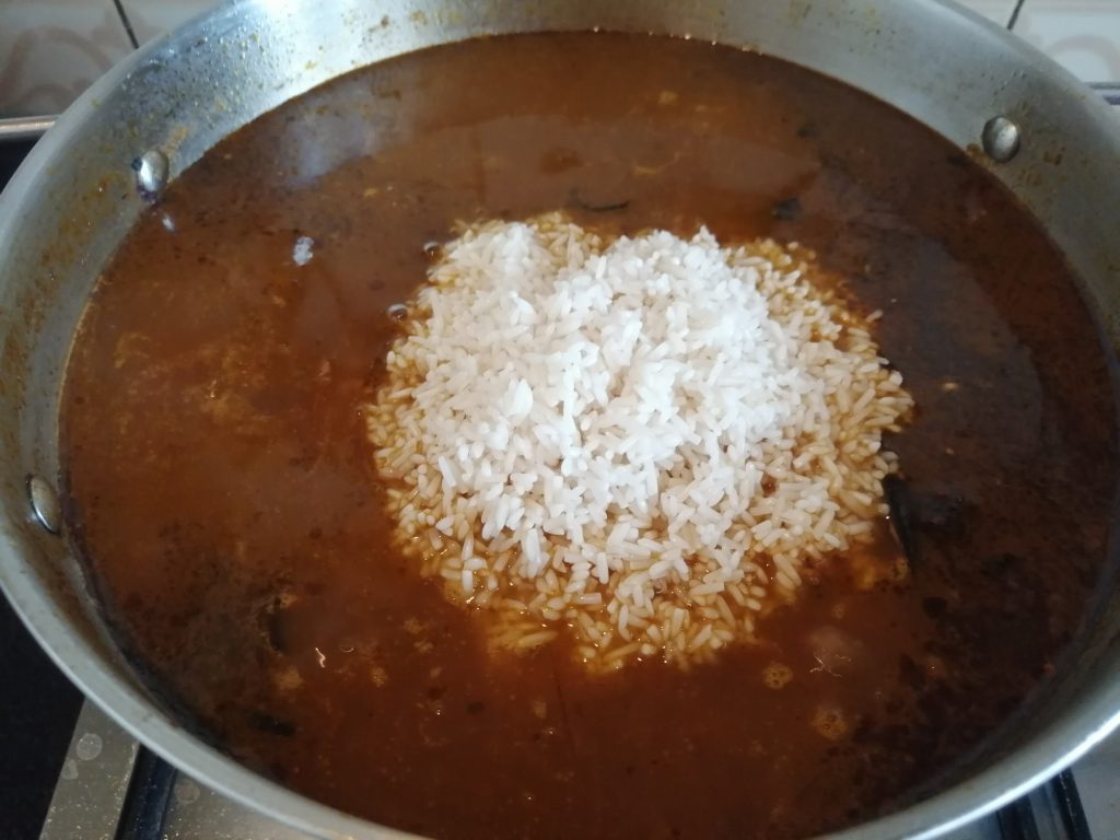 Kabuli channa biryani