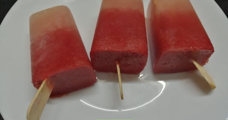 Watermelon Popsicles at home