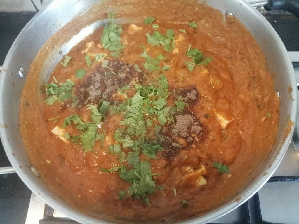 Paneer pepper masala