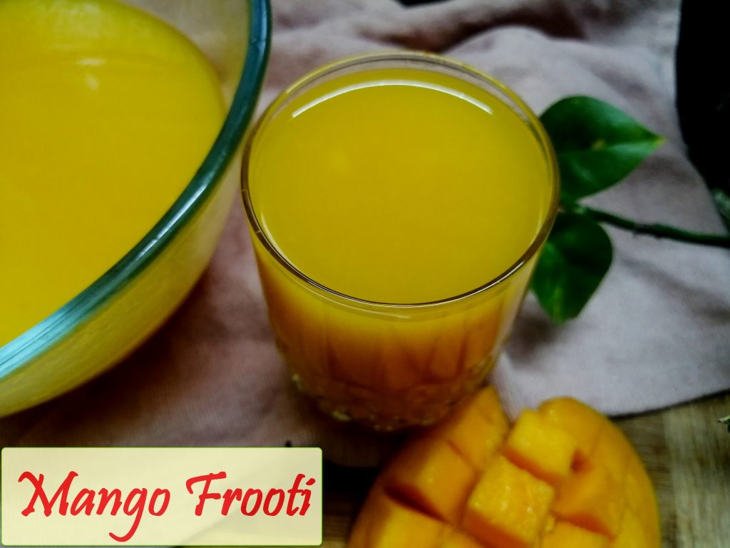 how to make Mango Frooti