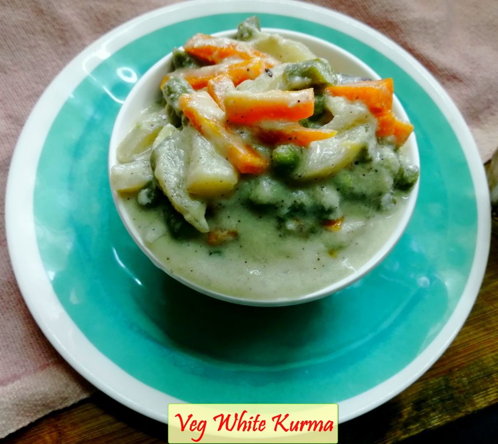 Veg White Kurma