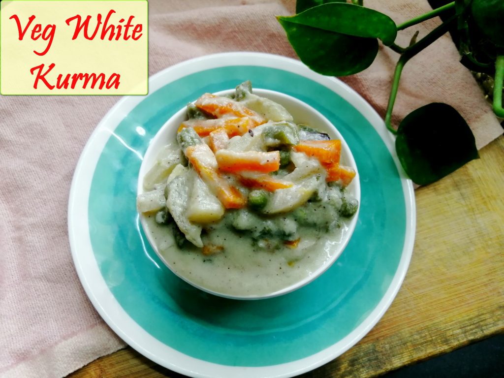 Veg White Kurma