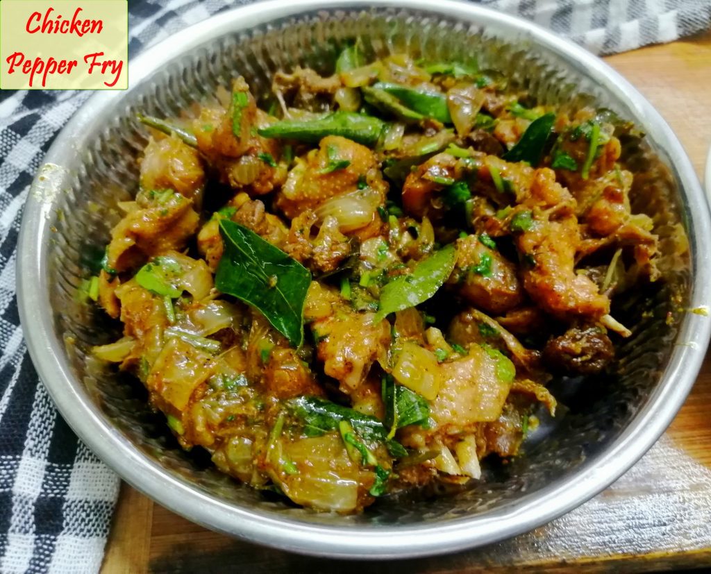 Chicken Pepper fry