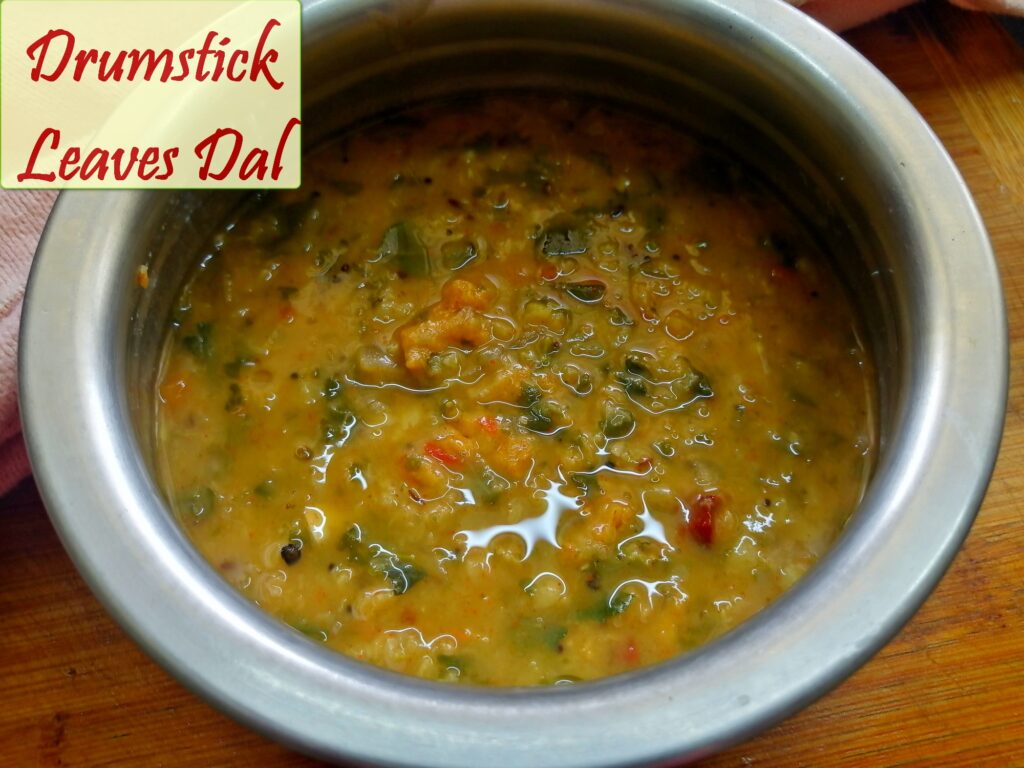 drumstick leaves dal