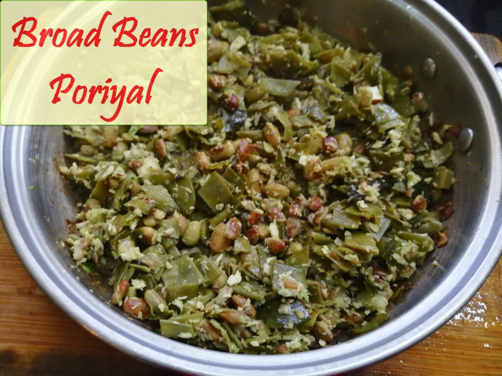 BROAD BEANS PORIYAL