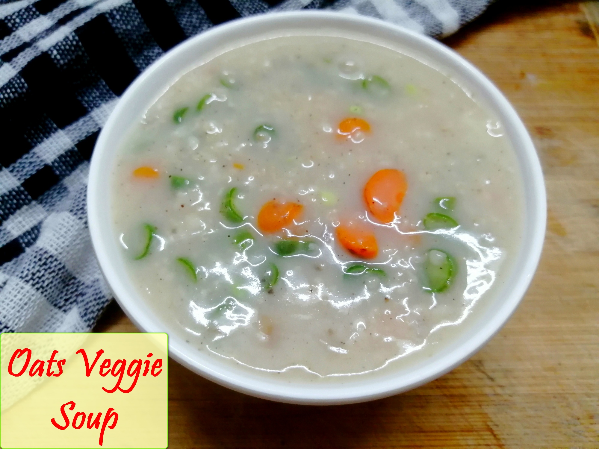 oats vegetable soup