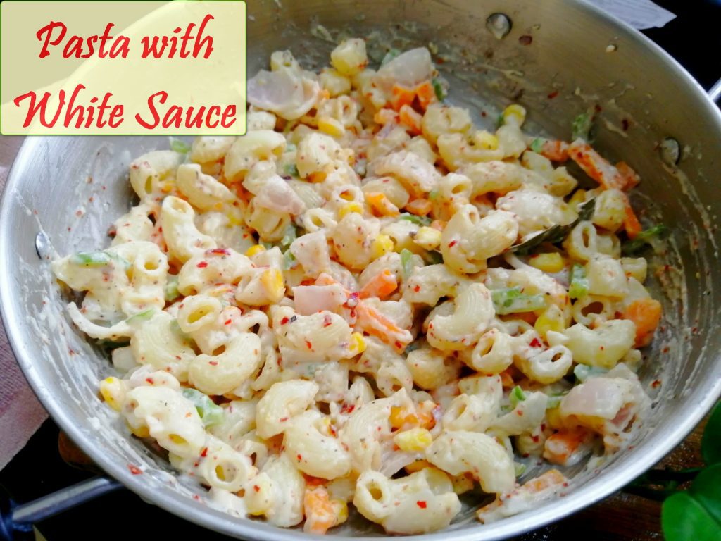 white sauce pasta