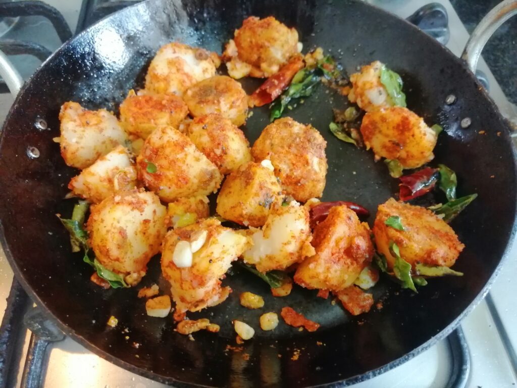 spicy potato roast