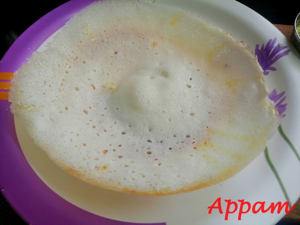 Soft Appam Recipe without Yeast