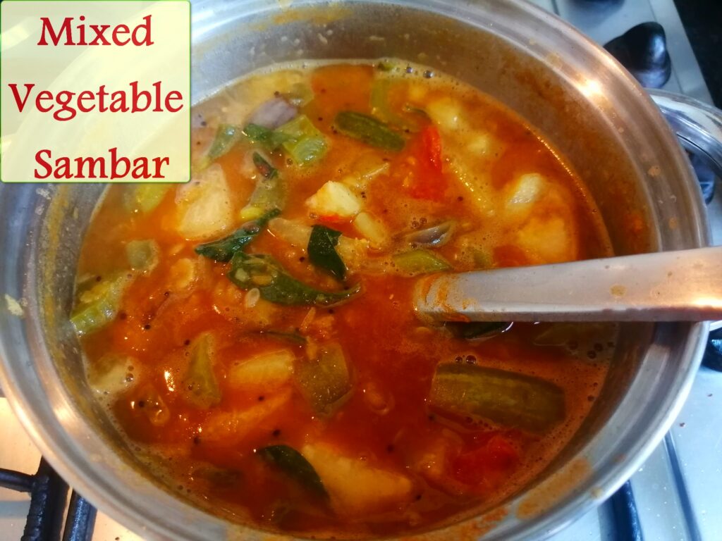 Mixed Vegetable Sambar