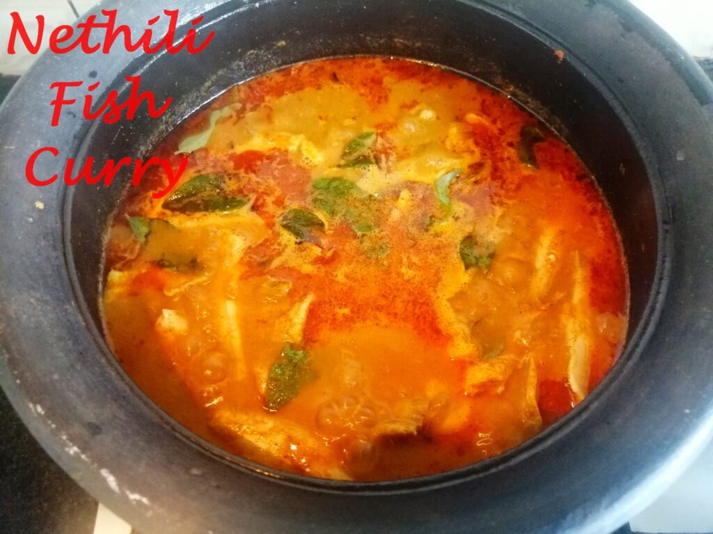 Nethili Fish Curry