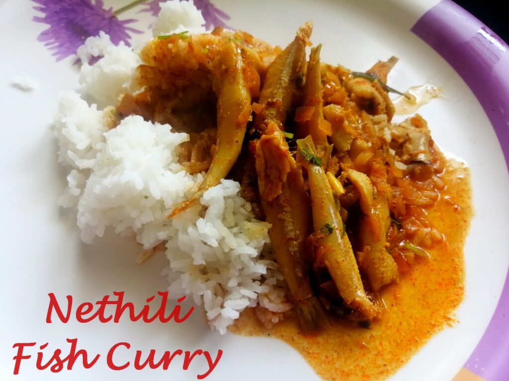 Nethili Fish Curry