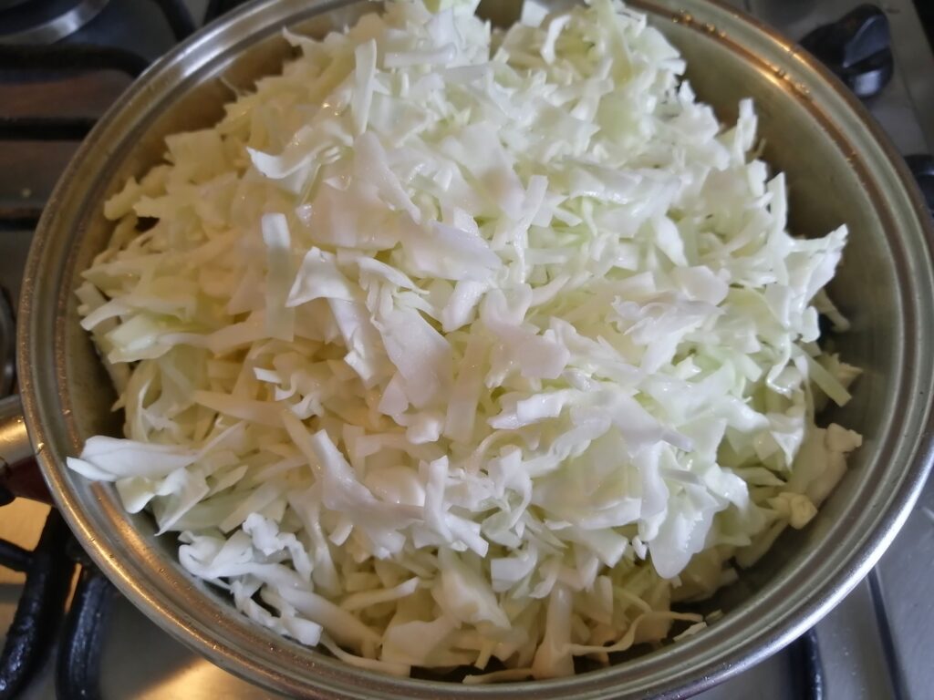 cabbage poriyal | palya | side dish | stir fry