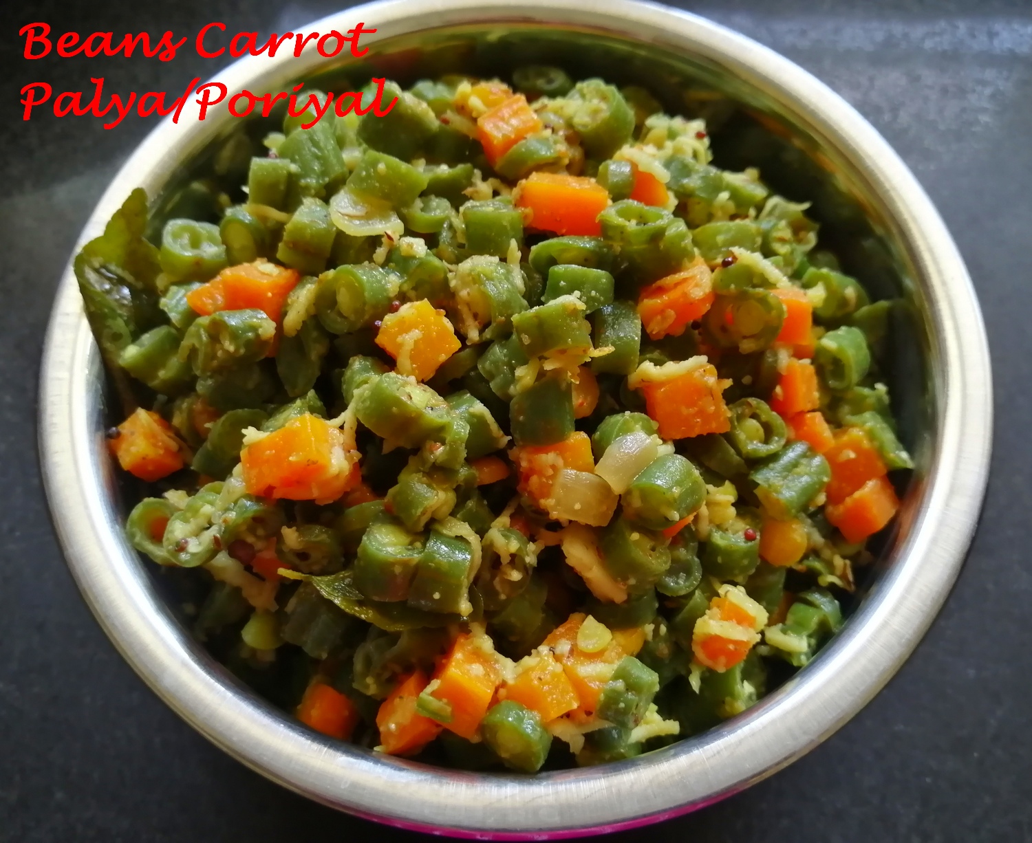 Beans Carrot Side dish