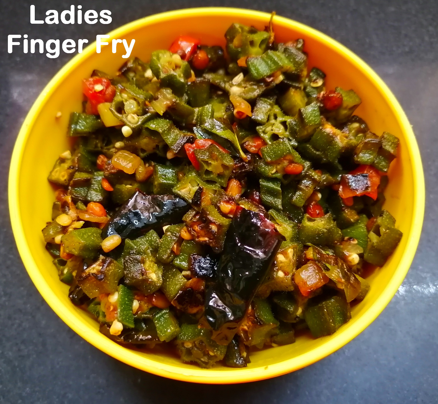LADIES FINGER FRY ANDHRA STYLE Yummy Ashas Kitchen