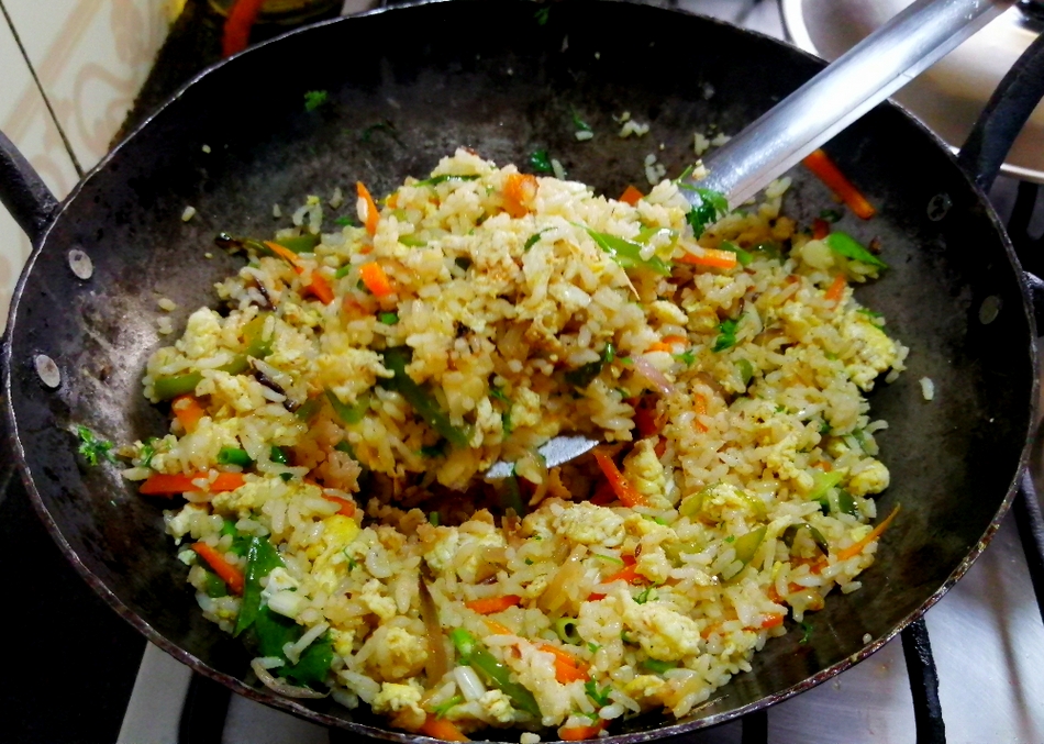 Egg fried rice