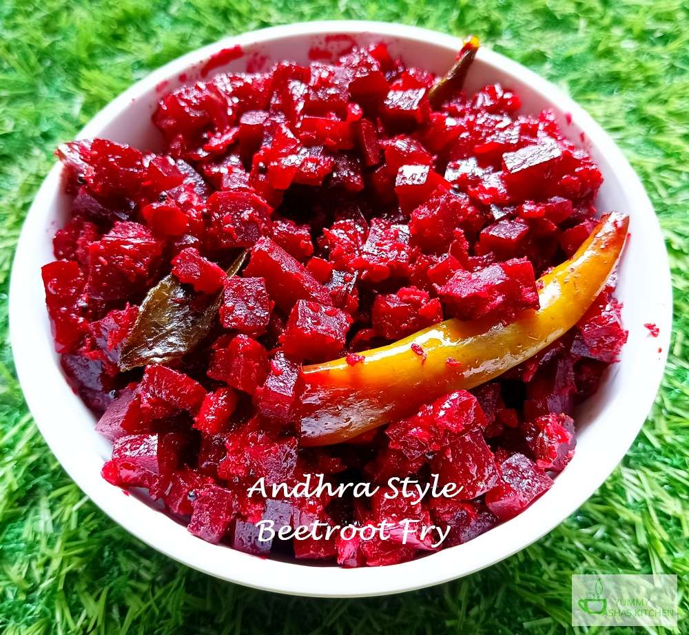 Andhra Style Beetroot Fry