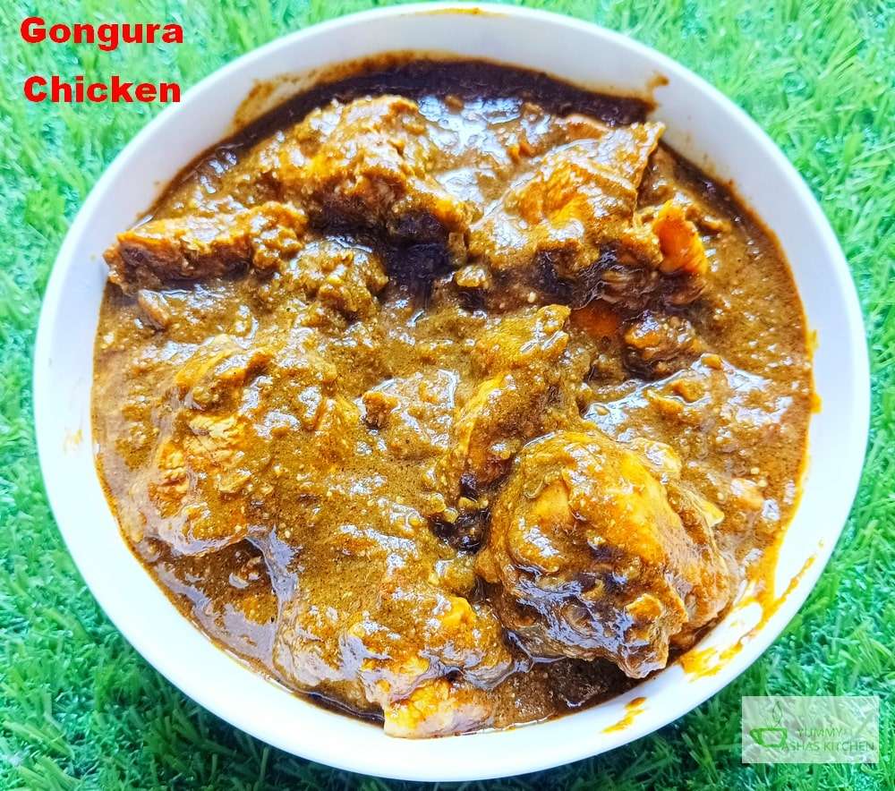 Gongura Chicken Recipe