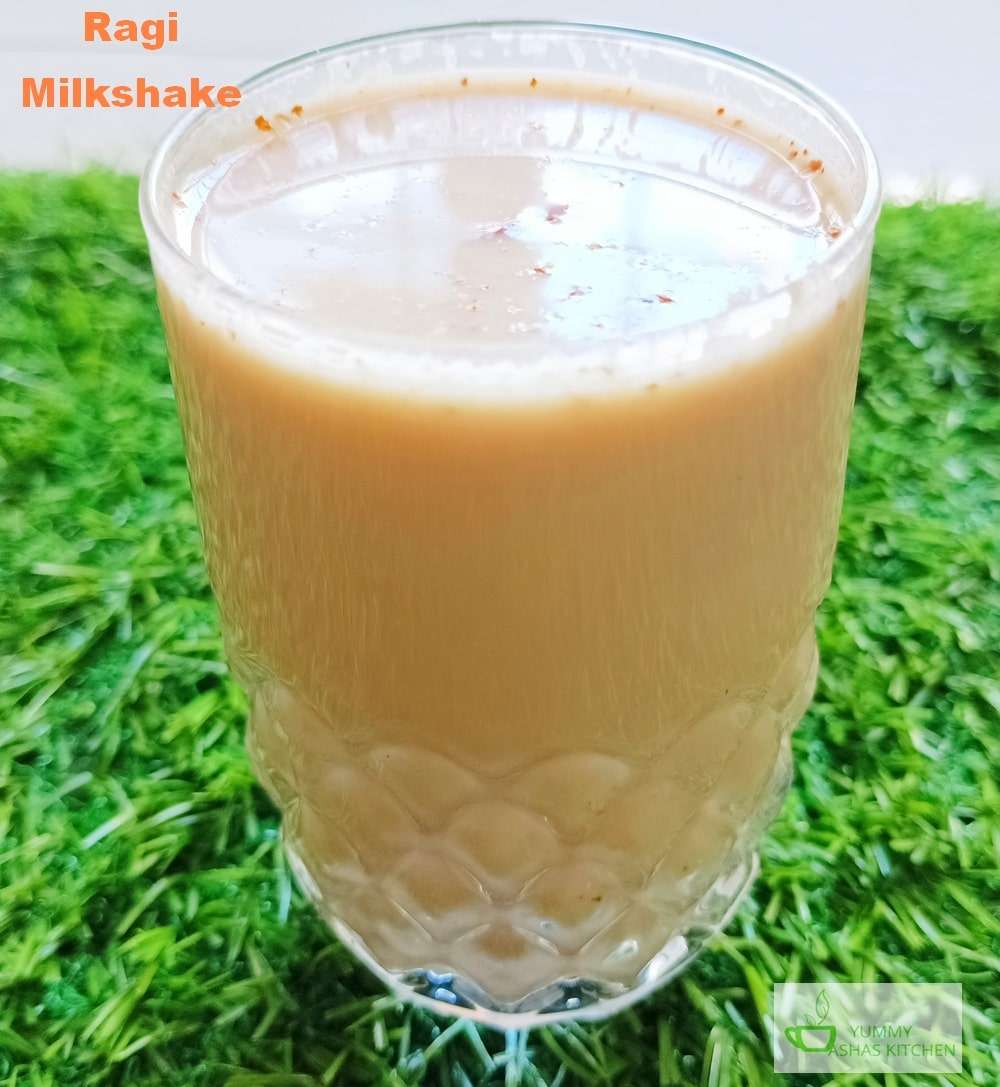 Ragi Milkshake Recipe