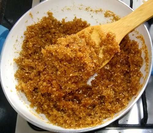 Coconut Ladoo with Jaggery