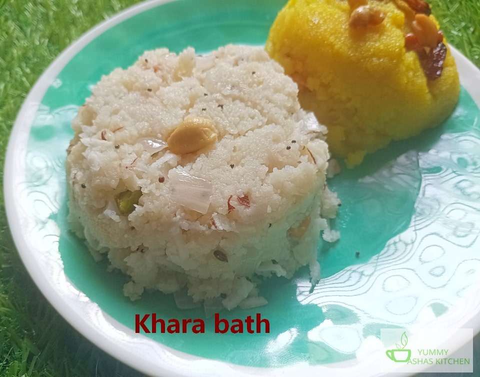 Khara bath and Kesari bath recipe
