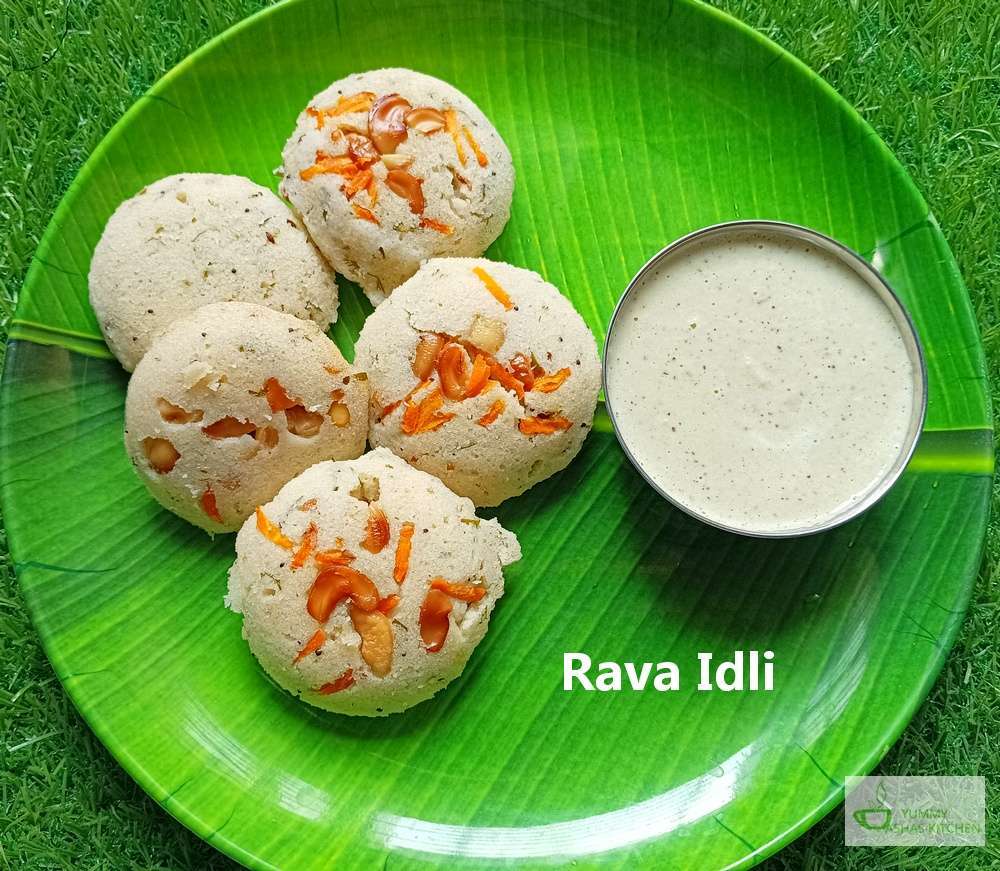 Recipe for Rava Idli