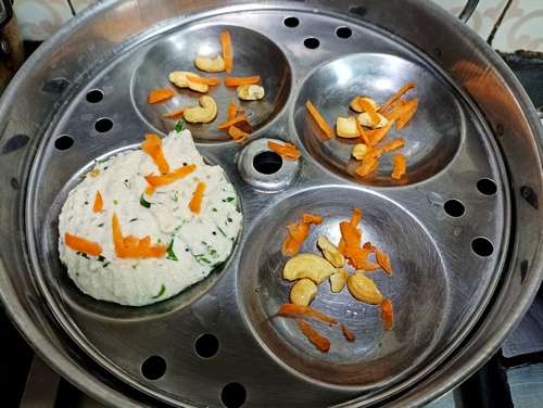 Recipe for Rava Idli