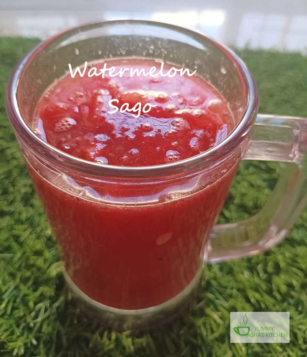 Watermelon Sago Recipe